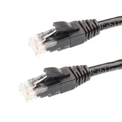 10m RJ45 CAT5E Ethernet Network Cable | Black