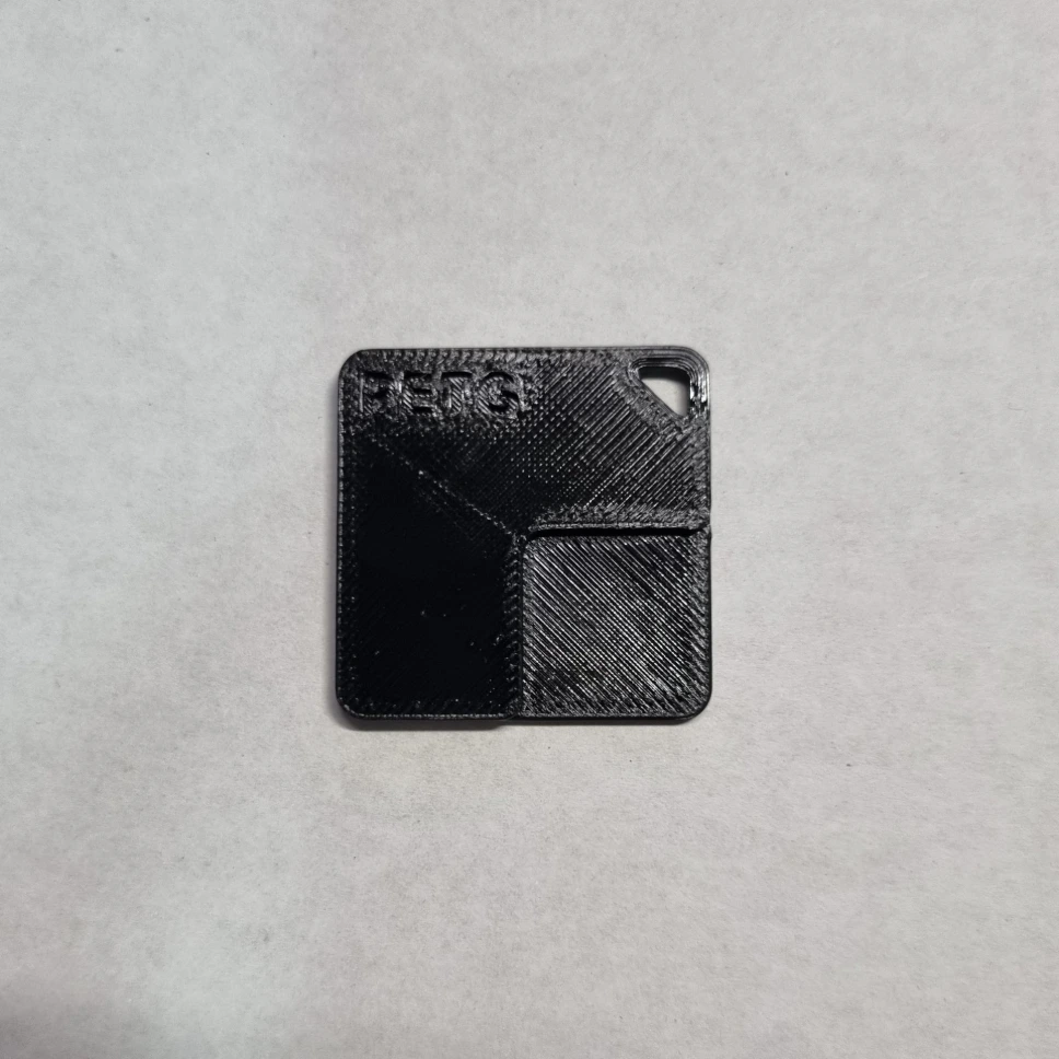 PETG Black - 3D Print Sample Tile