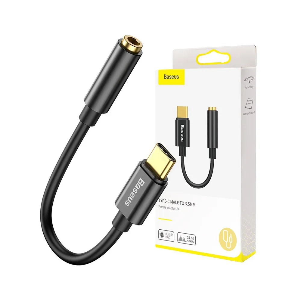 Baseus Type-C Male to 3.5mm Female Adapter