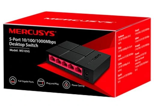 5 Port Gigabit Desktop Switch - Mercusys