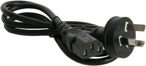 [ACL406BK-2] C13 IEC Power Lead (Computer / Appliance) 2m