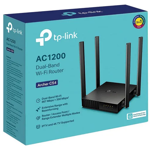 WIFI 3 in 1 Router, Access Point, Range Extender AC1200 TP-LINK